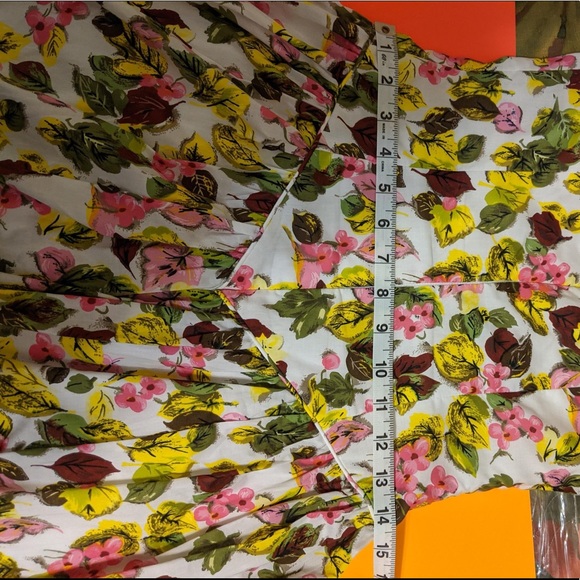 Vintage Milly Floral Dress Size 2 - Picture 6 of 10